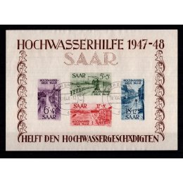 1948 Saar - AFA nr. 261Y - Stemplet
